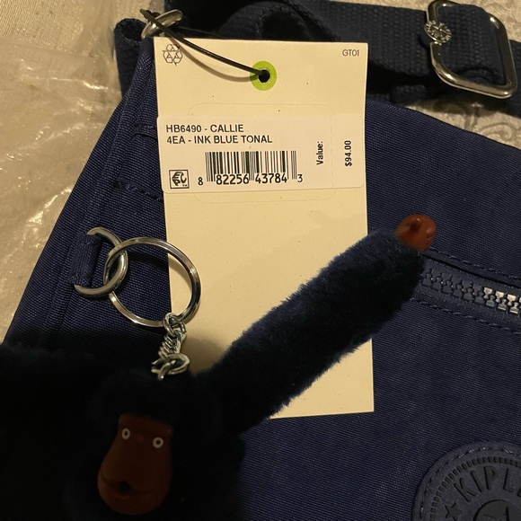 Kipling ink blue tonal “callie” - Picture 3 of 3